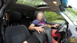 Car cheating fuck for cash