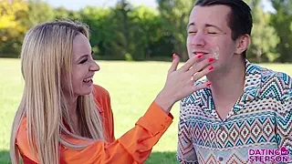 Young stepmother hooks up with stepson after picnic
